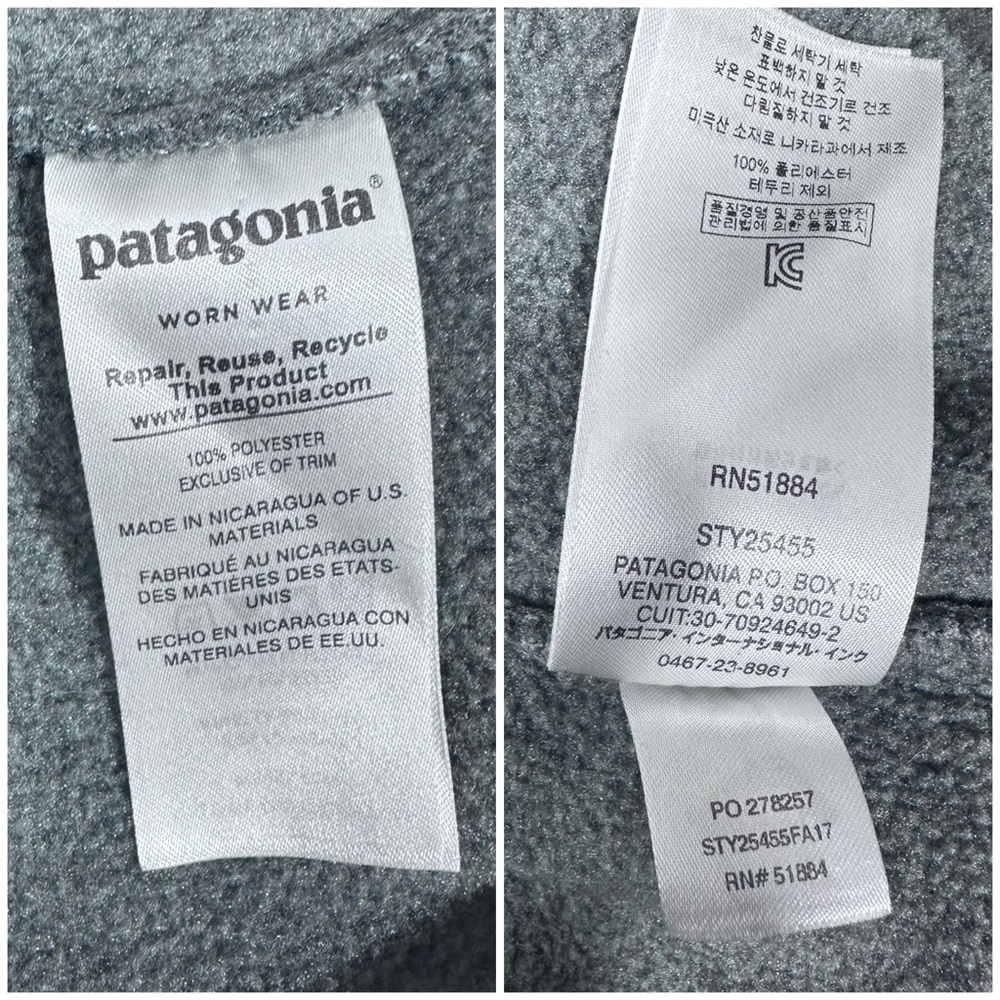 Patagonia Synchilla Snap T Pullover [11063] - Picture 7 of 9
